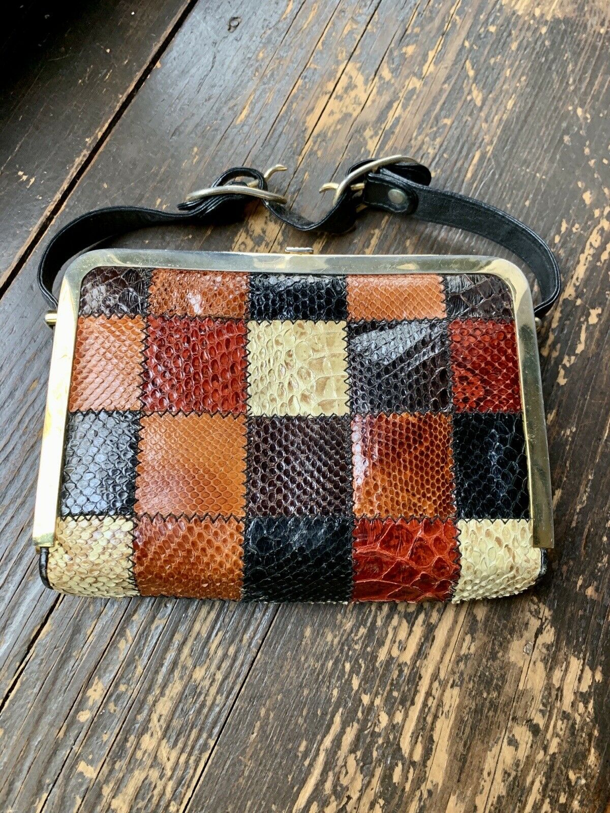 Vintage Snakeskin offers Purse